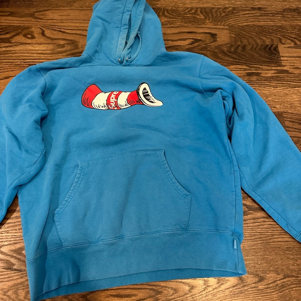 Supreme Dr. Seuss Hoddie Blue